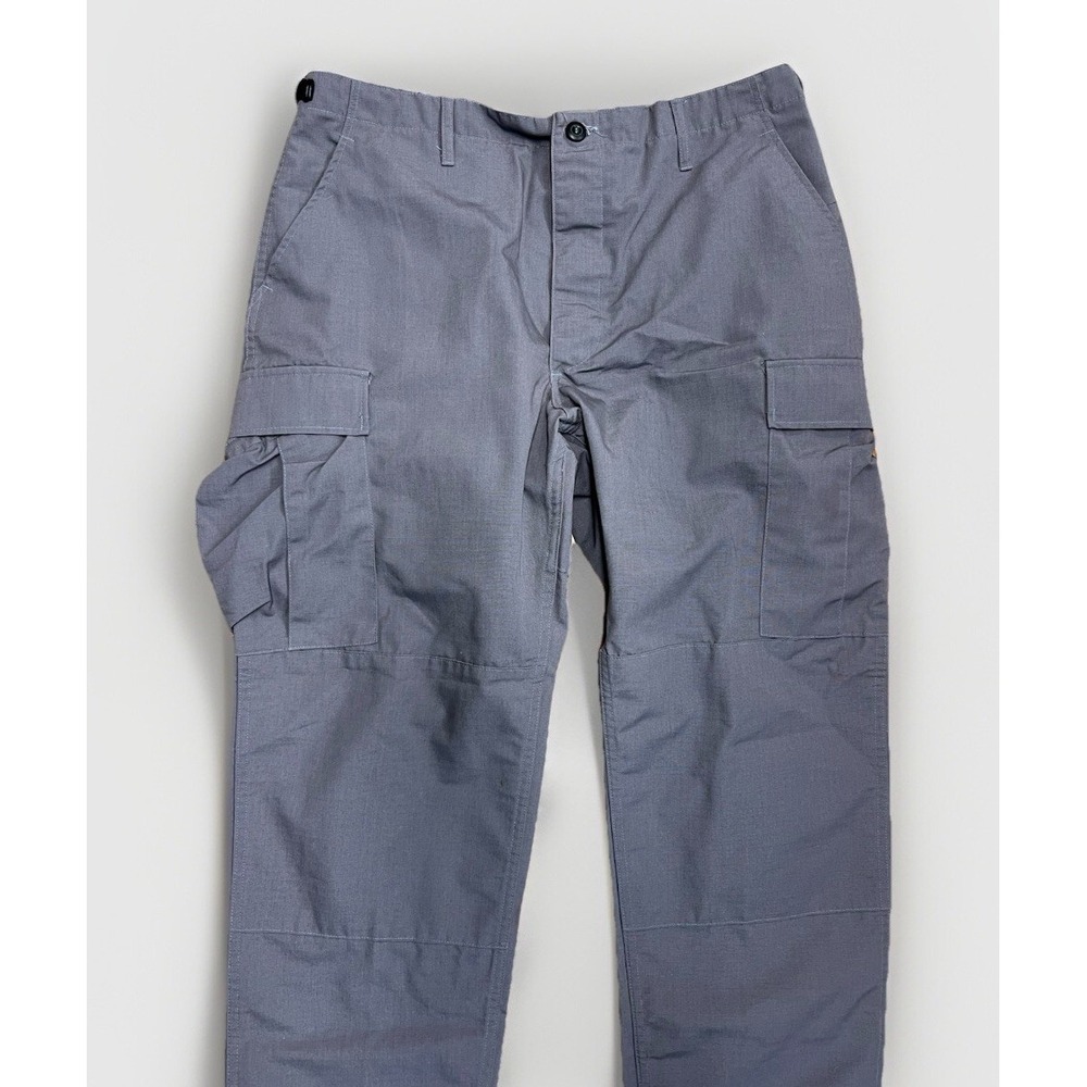 Propped Combat Trousers Gray Cargo Pants Sz L Pll100-98-C-9500 Waist 35-39" - Picture 3 of 8